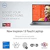 Dell 2021 Newest Inspiron 15 5000 Business Laptop, 15.6" FHD LED Touchscreen, AMD Ryzen 5 5500U, Wi-Fi 6, Webcam, Type-C, Backlit Keyboard, Fingerprint（16GB RAM | 512GB PCIe SSD