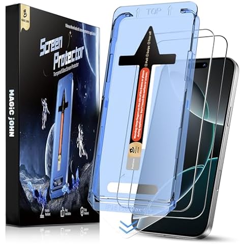 MAGIC JOHN iPhone 16 Pro Max Screen Protector Cover