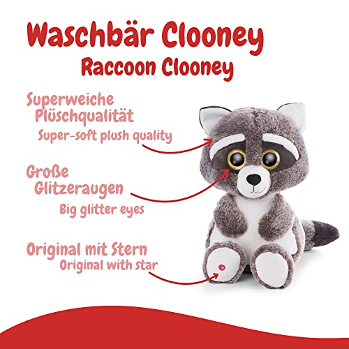 NICI 47187 Glubschis Waschbär Clooney 45cm Plüsch Kuscheltier Schlenker – Bild 4