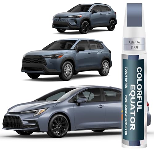 Image of 1K3 Celestite Touch Up Paint for Toyota, Car Paint Pen Scratch Repair Two-In-One Touch Up Paint, Premium Car Scratch Remover for Deep Scratches