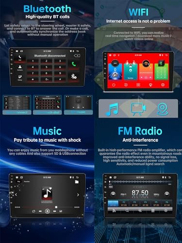 Autoradio 2 DIN Android 13 résout vos problèmes de guidage