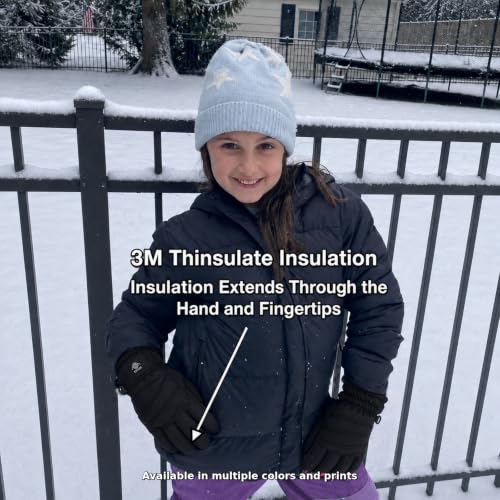 Image of N'Ice Caps Kids Waterproof Winter Thinsulate Warm Gloves