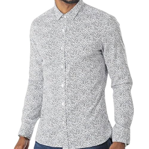 Chemise blanche à motifs homme Teddy Smith en coton imprimé branché