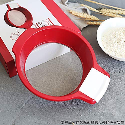 Sifting Pan Fine Mesh Strainer/Flour Sieve/Icing and Sugar Sifter,60 mesh 6.7 inch