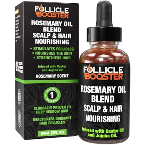 FOLLICLE BOOSTER Rosemary Hair Growth Oil Cover