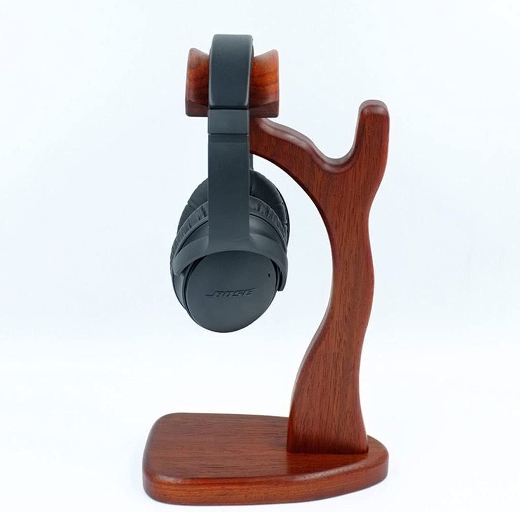 Gaming Accessori Supporto Per Auricolari Da Tavolo Fatto A Mano Accessori Per Tavoli Da Gioco Supporto Per Cuffie Multifunzione Supporto Per Cuffie In Legno Massello Semplice Stand Over-Ear da Gioco(B