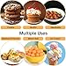 JUNADAEL J Mini Cookie Scoop, Extra Small,1 Tsp Cookie Dough Scoop, Melon Baller Scoops, Mini Ice Cream Scoop, Comfortable Grip, Non-Slip, For Making Cookie Melon Ball Ice Cream Meatball