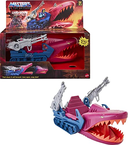 Véhicule Land Shark Maîtres de l’Univers Origins cadeau idéal pour collectionneur et enfant GXP43