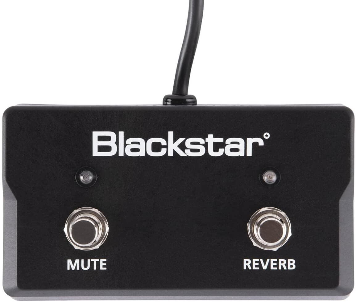 Blackstar FS-17 2-button Footswitch for Sonnet Series Acoustic Guitar Combo Amps w/ 2-button Reverb/Mute Footswitch