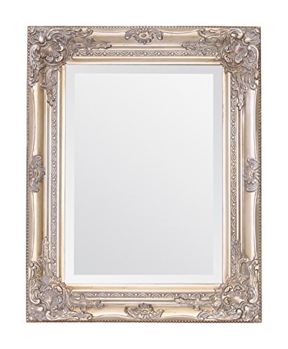 Select Mirrors Miroirs muraux Rhone Vintage Vintage, Style Baroque Antique - Cadre en Bois (42cm x 53cm, Champagne)