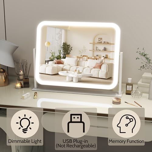 image for ROLOVE Lighted Makeup Mirror, 17