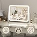 ROLOVE Lighted Makeup Mirror, 17