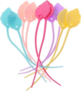 10pcs Leaf Silicone Tie Cable Multipurpose Organize Accessory For Earphone Cable Collection Lead Wire Cable