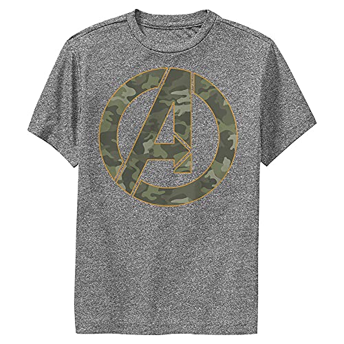 Marvel Classic Camo Avengers Icon Boy's Performance Tee