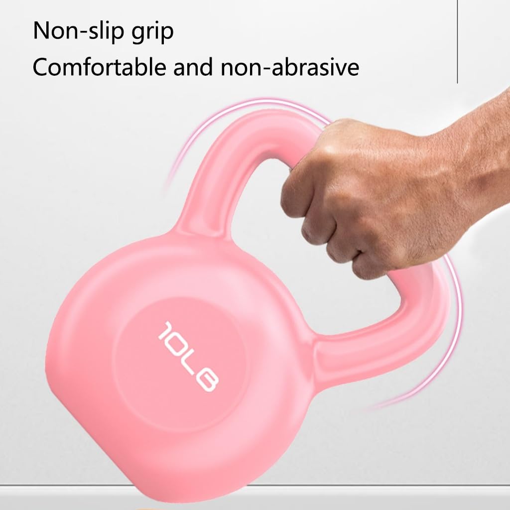 Fitness Hanteln Fitness Kettlebells, Vinyl beschichtet Gusseisen Kettlebells für Übung, Fitness, Bodybuilding, Gewichtheben, Cross-Training. Kleine Hantel