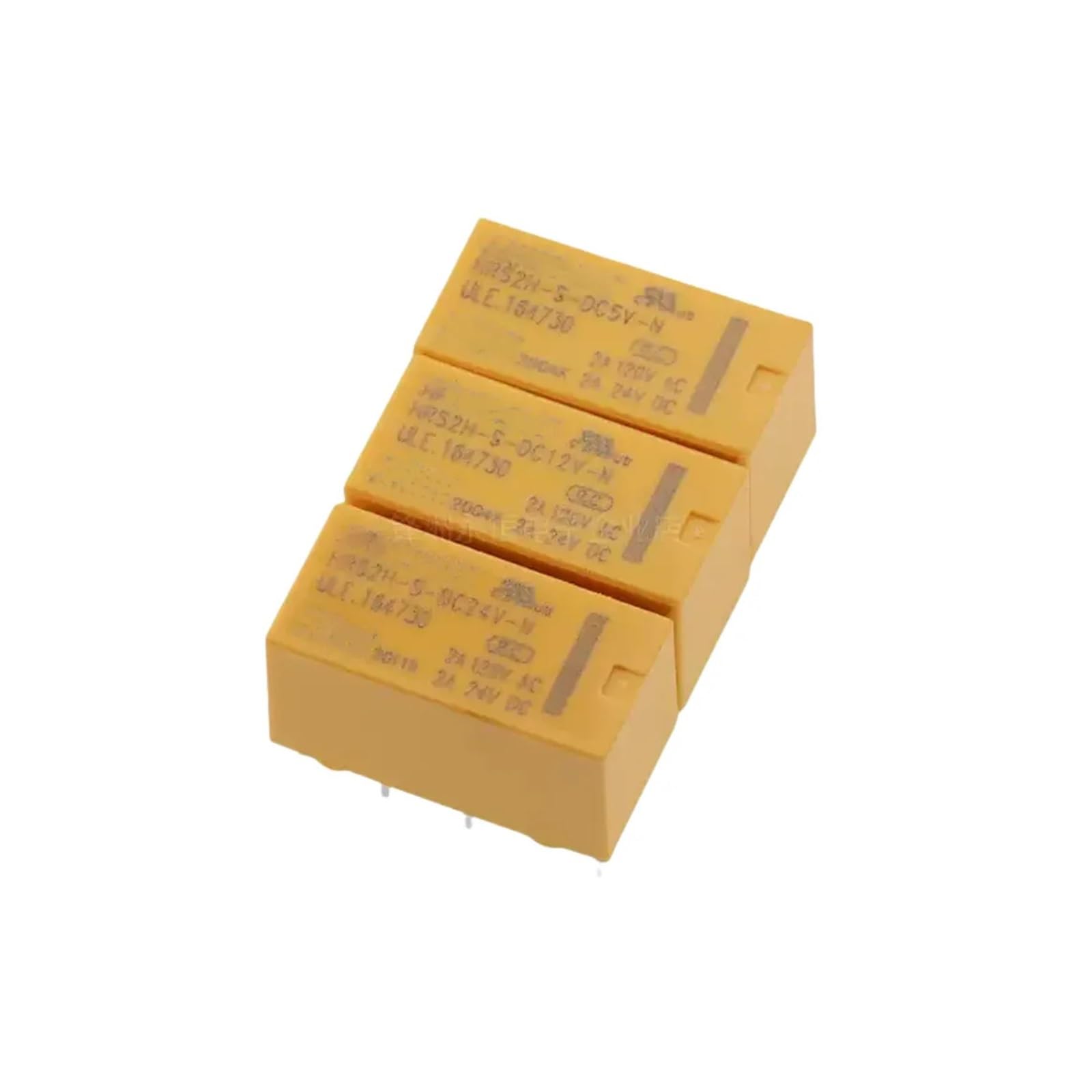 PKNVKZIDK 10PCS HRS2H-S-DC12V-N RELAY 8PIN 2A 12VDC