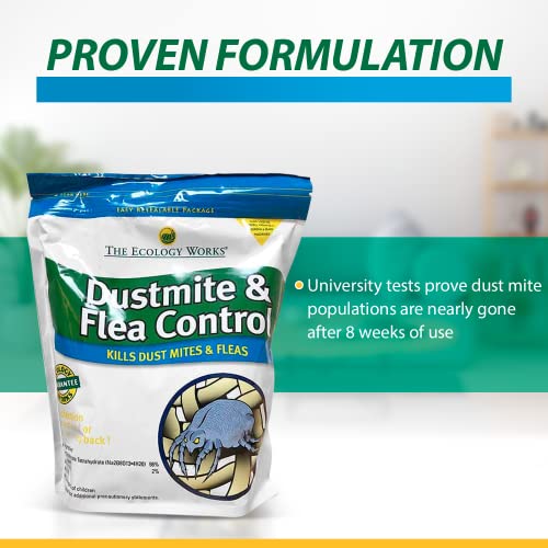 Dust Mite and Flea Control Spray & Powder - Dust Mites Remover + Flea Killer for Allergy & Asthma Relief - Dust Spray… - Image 3