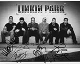 Linkin Park full band reprint signed autographed 8x10 photo #1 Chester Bennington