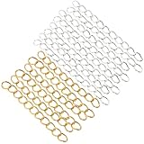 Multi-usages : ces chaînes d'extension sont idéales pour rallonger colliers, bracelets, porte-clés, bracelets de cheville, etc. elles permettent d'accrocher des breloques, des pierres, et même de créer des boucles d'oreilles pendantes. choisissez la taille qui correspond à vos besoins