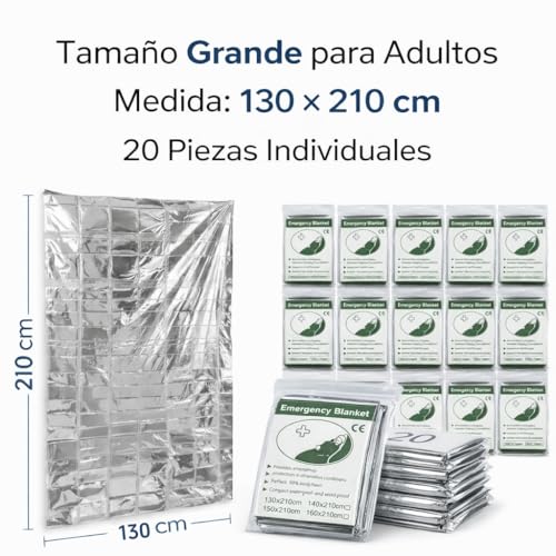 La mejor selección de Manta termica Top 10. 15 Imagen adicional