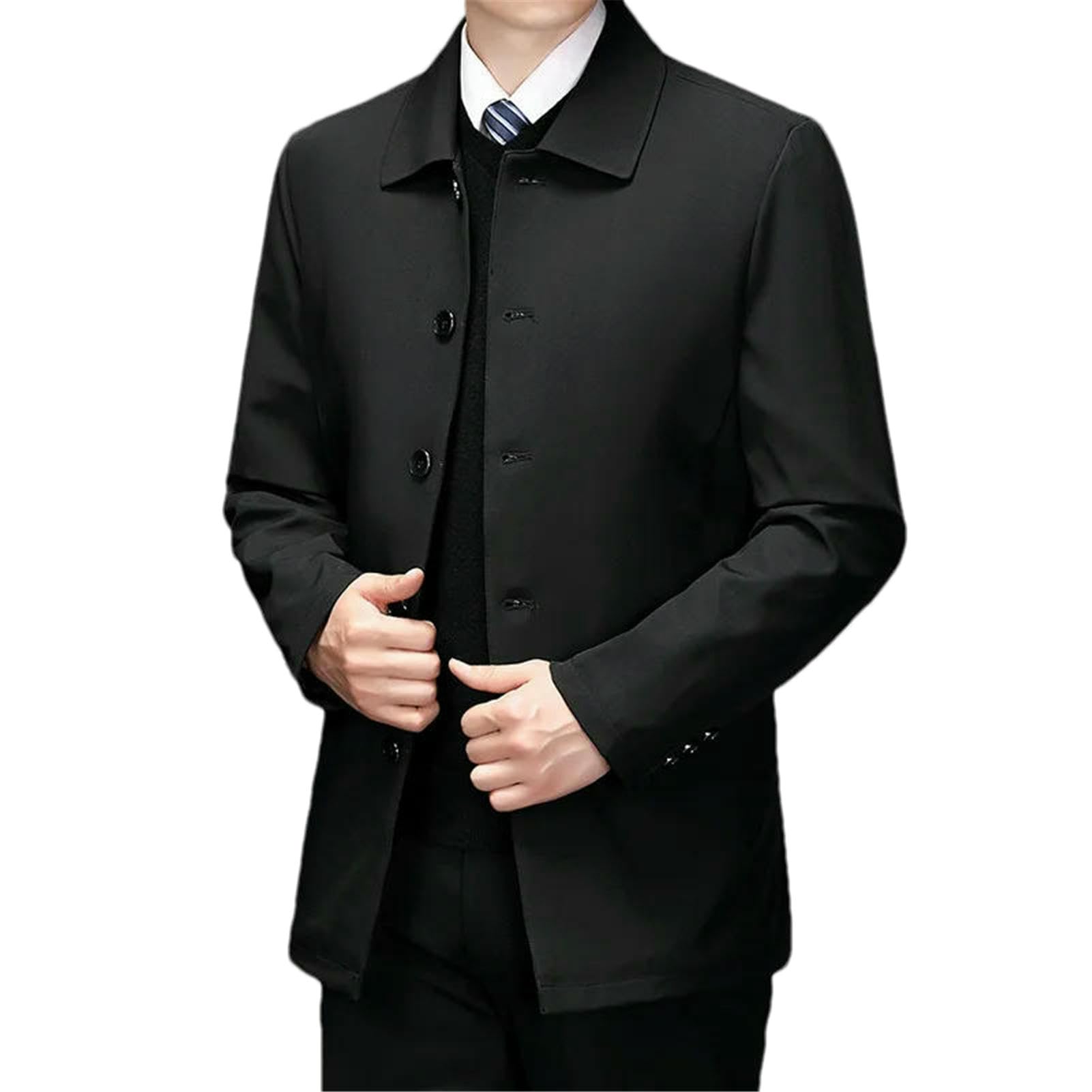 Veste coupe-vent médiévale décontractée blouson automne hiver - 7
