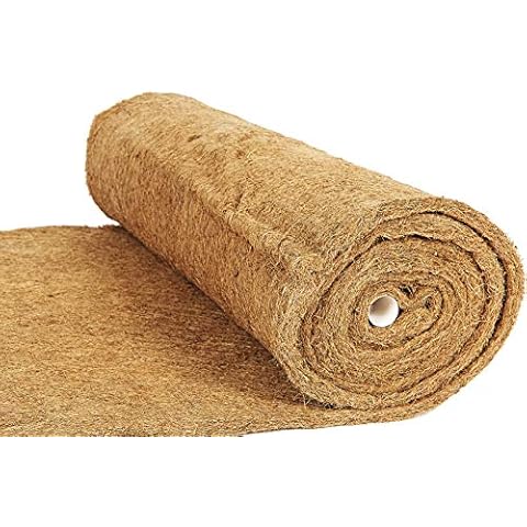 RUDDINGS WOOD 2m long x 1m width Coco Garden Planter Liner - Natural Coconut liner for Garden Trough Container Window Boxes and Wall Baskets Cover
