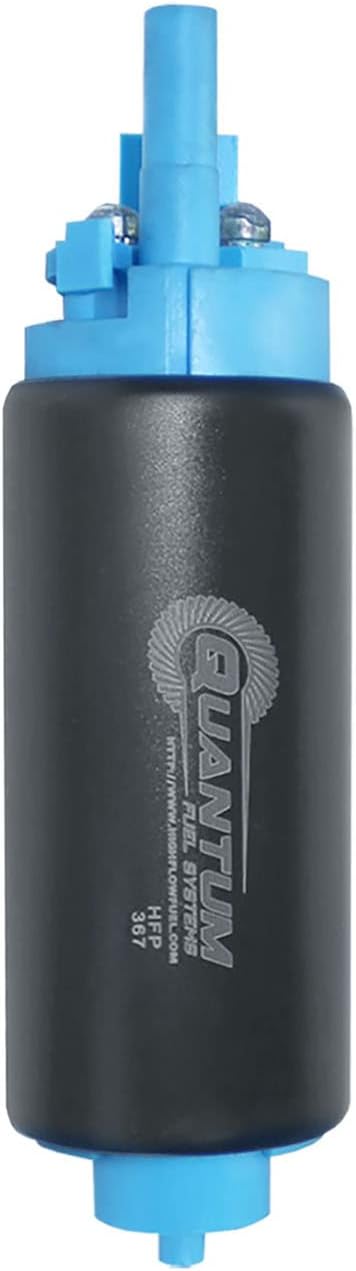 QFS 100LPH Fuel Pump Kit for 1994-2005 Chevy S10/Blazer 2.2L & LS Swap Retrofit for 1982-1995 GM TBI Hangers (8AN Fittings)