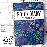 Food Diary & Symptom Log Book – Daily Food Journal & Gut Health Tracker for IBS, Low FODMAP, Allergies...