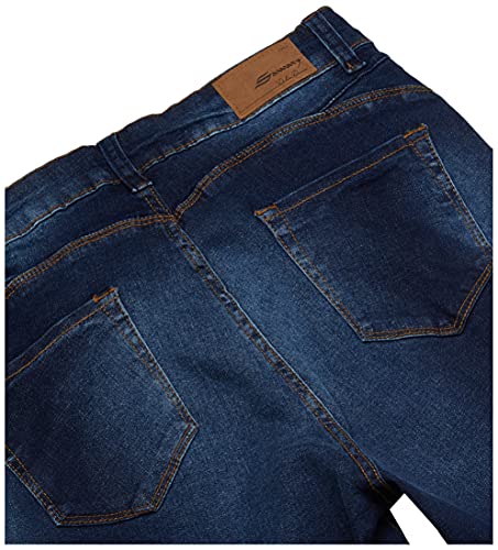 Calça jeans plus size, Feminino, Azul, 50