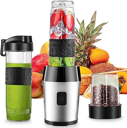 Lainsten Personal Blender, Portable Blender for Shakes and...