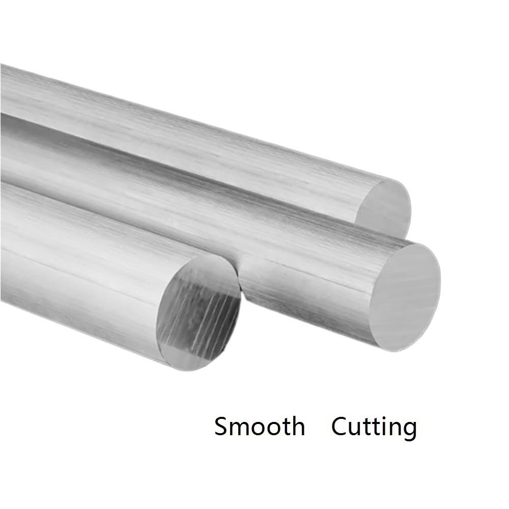 Pręt okrągły aluminiowy 0,5 M 6061, pręt pełny o średnicy 3 mm–9,5 mm 2 szt.(7.5mm)