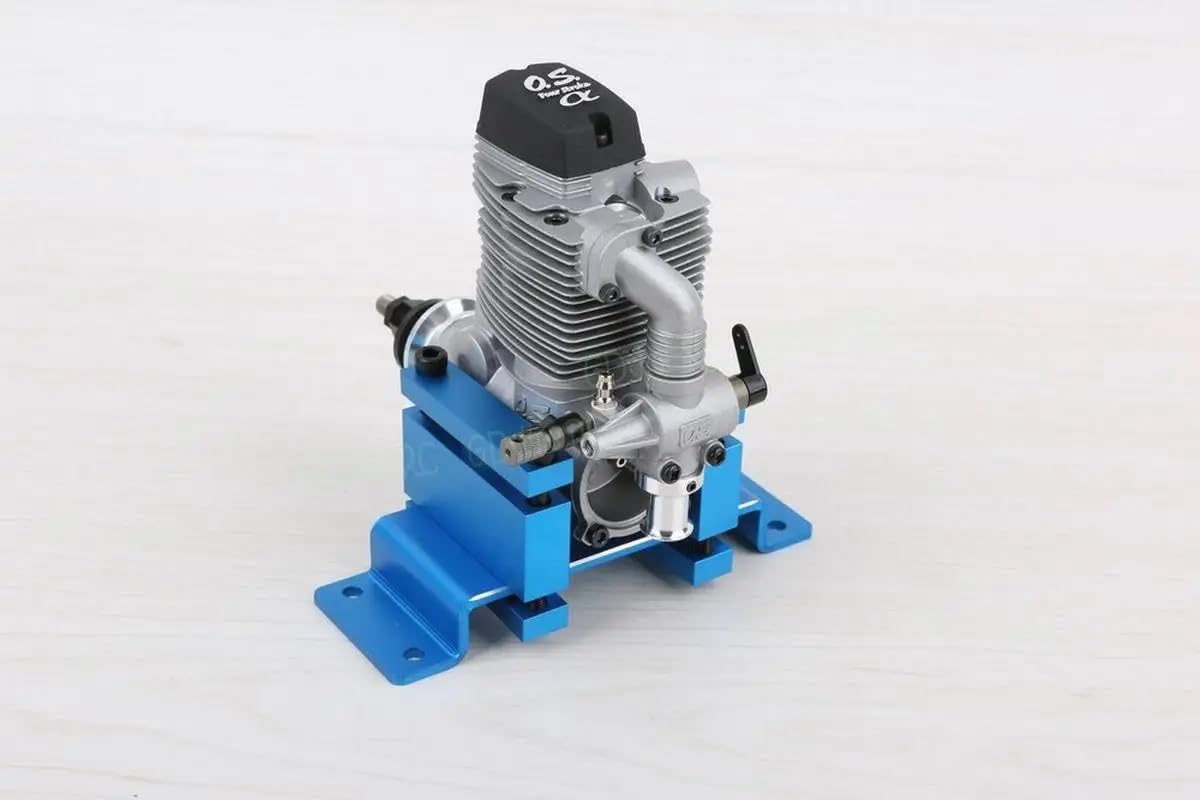 Motor de metanol 06-160 for avión CNC RC, Modelo aerodinámico, Banco de Prueba de Motor de Gasolina, Soporte de Trabajo en Banco de Trabajo(Red)