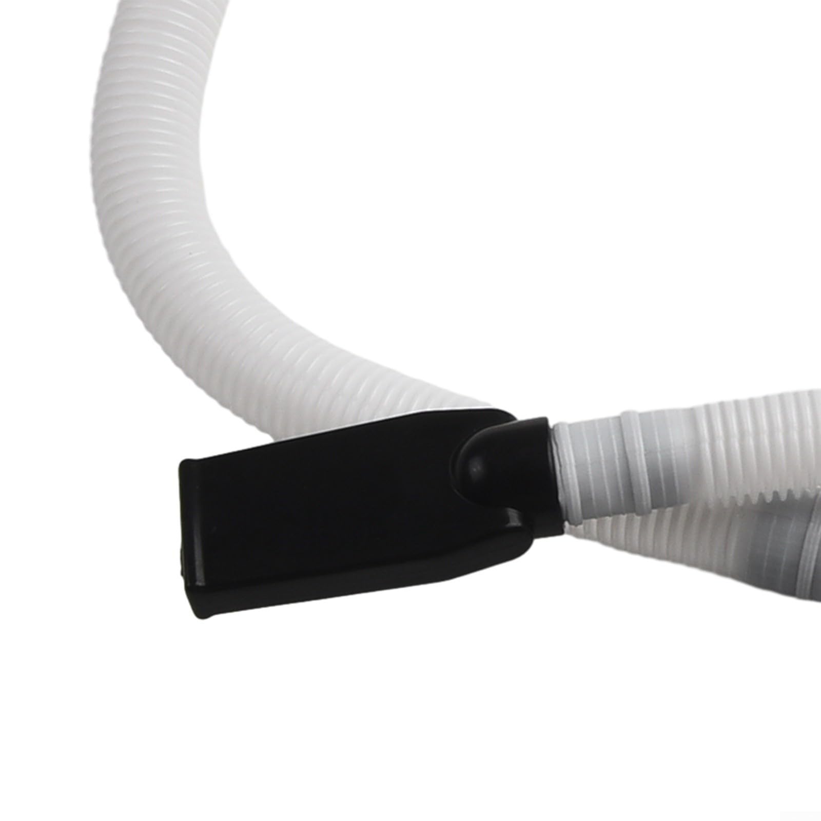 Melodica Tube flexible pour mélodicas à 32 touches et 37 touches - Plastique ABS - Design hermétique - Comprend 2 embouchures - Noir et blanc