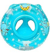 Sealive Baby Pool Float, Infant Seat Boat Inflatable Swimming Ring Trainer Waist Pool Float with ...