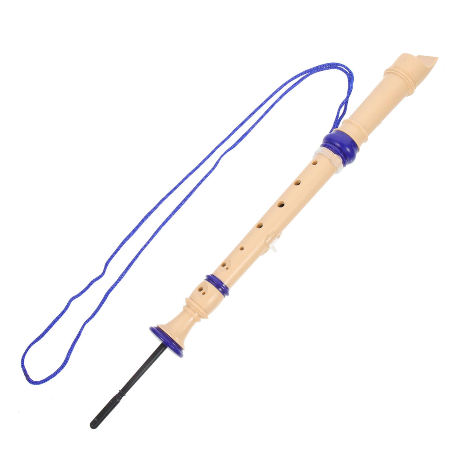 Toddmomy 8-hole Boys and Girls Clarinet Professional Practice Instrument Simple Wind Instrument for Beginners Abs Material Comfortable to Play