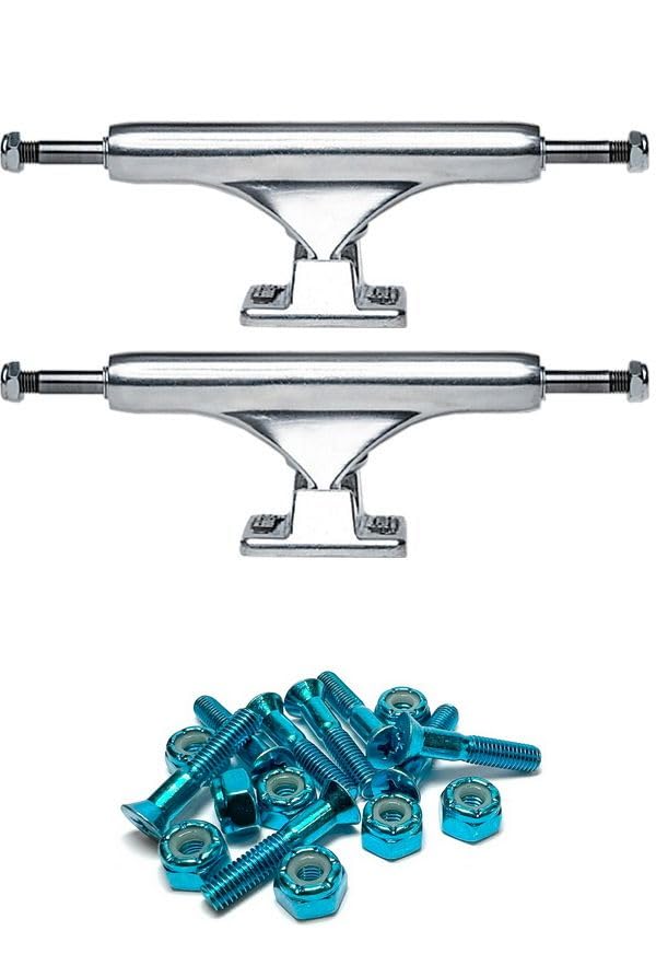 Slappy Truck Company ST1 Inverted Hollow Polished Skateboard Trucks - 6.125