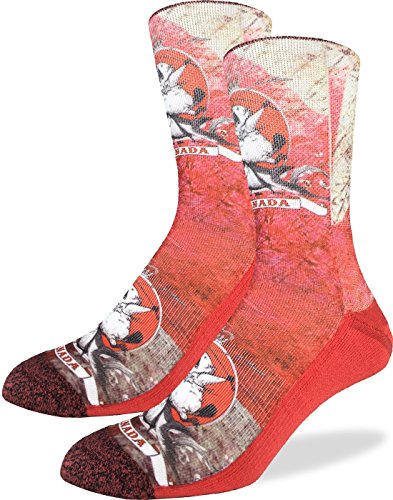 Good Luck Sock Men's Majestic Canadian Beaver Socks, Adult