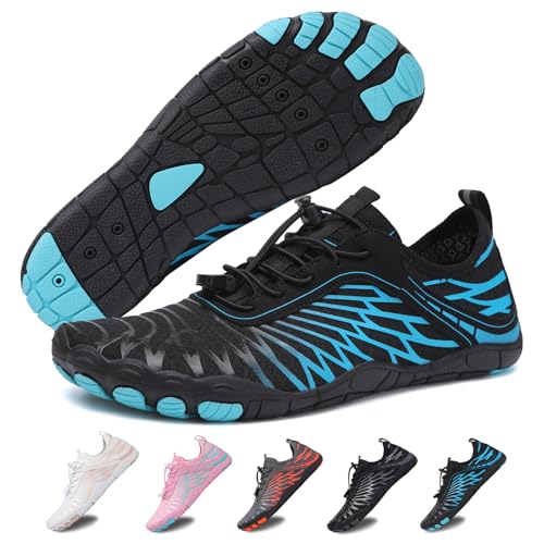 Image of Hike Barefoot Shoes Women Men Pro Water Footwear Wide Toe Box Non-Slip Unisex Athletic Outdoor Running Shoes