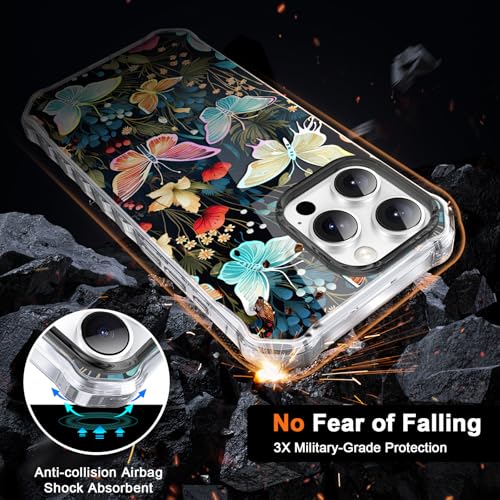 Coque ondulée iPhone 16 Pro Max bouclée transparente avec aimant MagSafe - 4