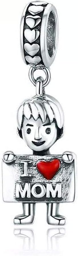 Boy OR Girl Dangle 925 Sterling Silver Charm Beads for Fashion Charms Bracelet & Necklace
