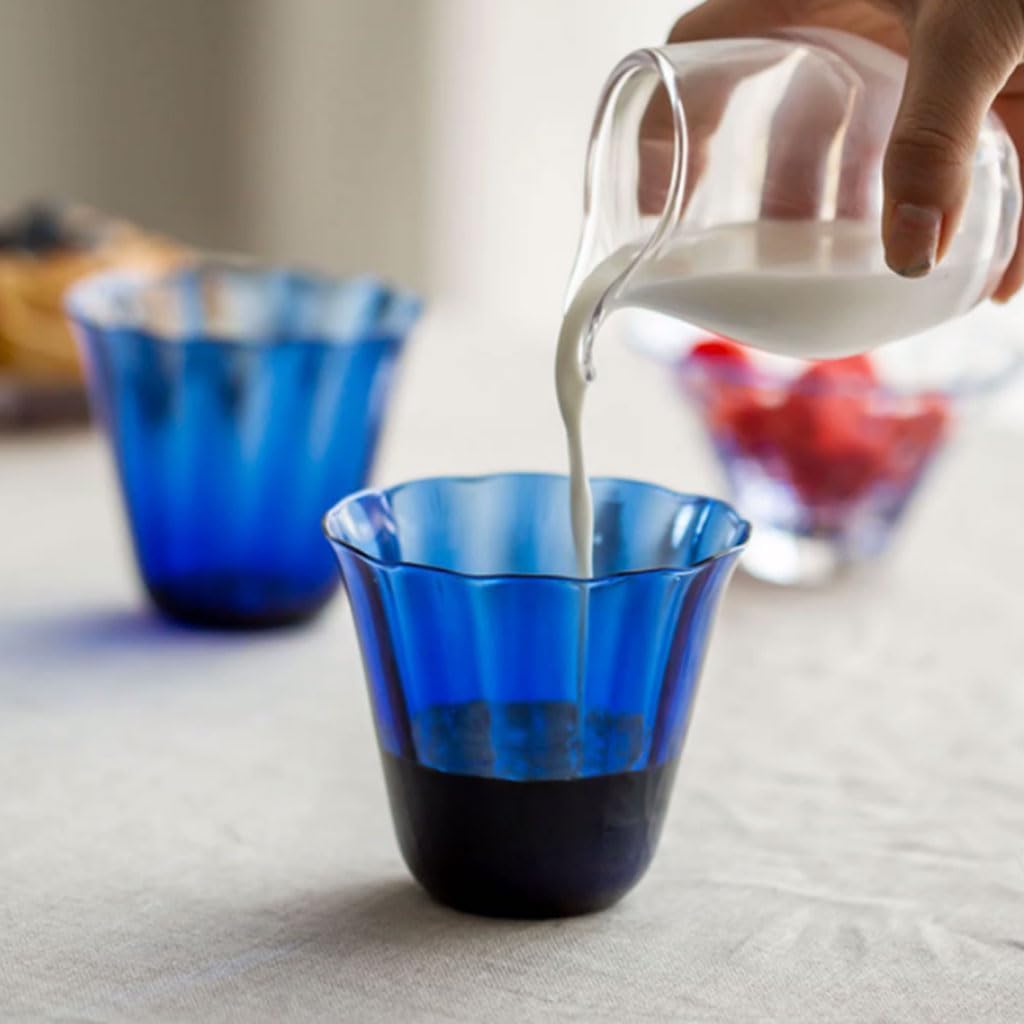 Taza creativa, copa de vino azul, copas de vino y champán, vasos para Bar, cristalería, novedad, taza de fruta y té, regalos para el Día de la madre Taza Multifuncional