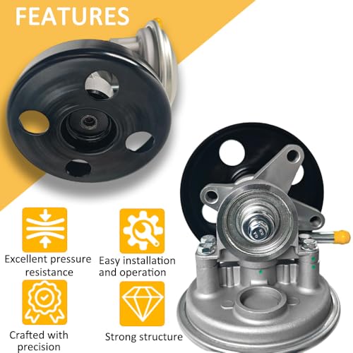 Bomba de vacío 904-862 compatible con Isuzu NPR y NPR-HD (1995-2020), reemplazo directo para motores L96, LQ4, LY6, L31 y L05 miniatura 5