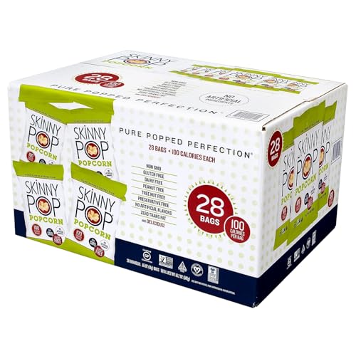 Image of Skinny Pop Popcorn, 0.65 oz, 28-count