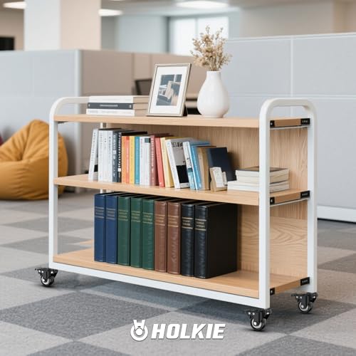 Image of HOLKIE Caster Wheels with No Brake Casters Set of 4, Threaded Stem 3 /8 inch -16 x 1 (Diameter 3 /8 inch, Length 1 inch) Swivel Set of 4 Heavy Duty Castors Black (with Brake-12 Pack, 2inch)