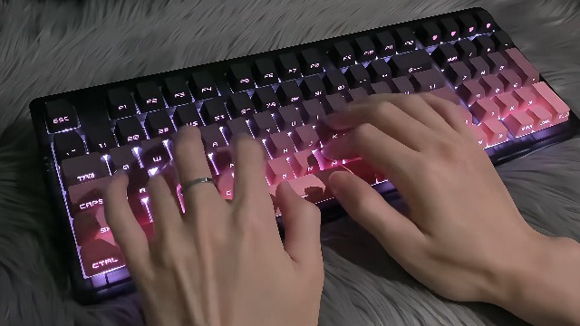 Amazon.com: ZORNHER ZH980 Mechanical Keyboard Wireless,95% Pink