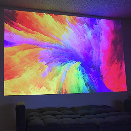 Worlds Brightest Battery Pico Projector, Aaxa P6X 1000 Lumen Battery Projector, 4 Hour Battery, Portable Mini Projector, Dlp 1080P Support, 30,000 Hours Led, 15000Mah Powerbank, Hdmi/Usb/Microsd Input #TOP6