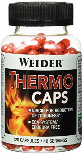 Thermo Caps Energy Kapseln mit Carnitin, Grüntee, Guarana & Cayenne Pfeffer, 120 Kapseln