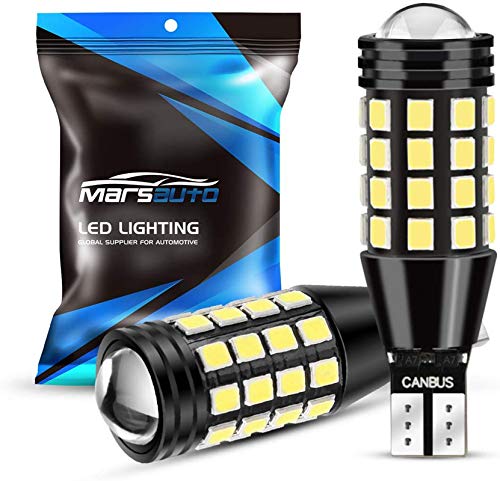 Marsauto 921 912 LED Reverse Backup Bulb Extremely Bright, T15 3030 2835 Chipsets Back up Stop Tail Light Lamp Bulbs Replacement Pack of 2