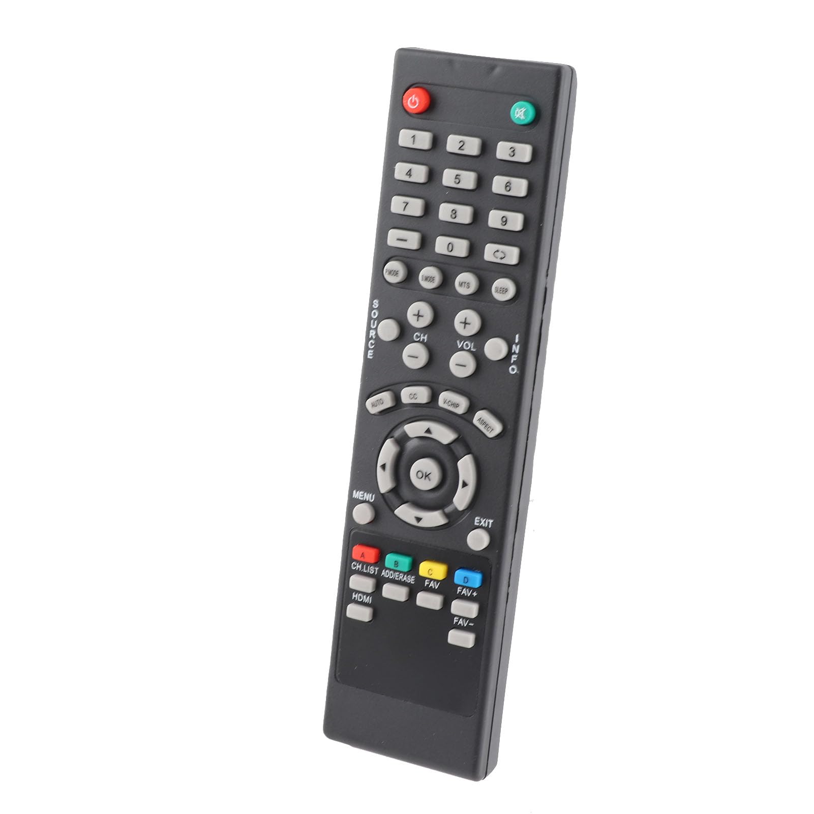 Replacement Remote Control for Seiki TV, Universal TV Remote with 8 Metre Range for Home Entertainment Systems