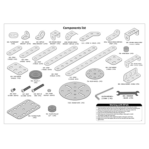 Image of TOYKRAFTT M'Tek Star Wars Millennium Falcon Metal Construction Set Toys for Boys 10 to 14 Years Spacecraft Building Blocks STEM Educational Engineering Kit Birthday Gift